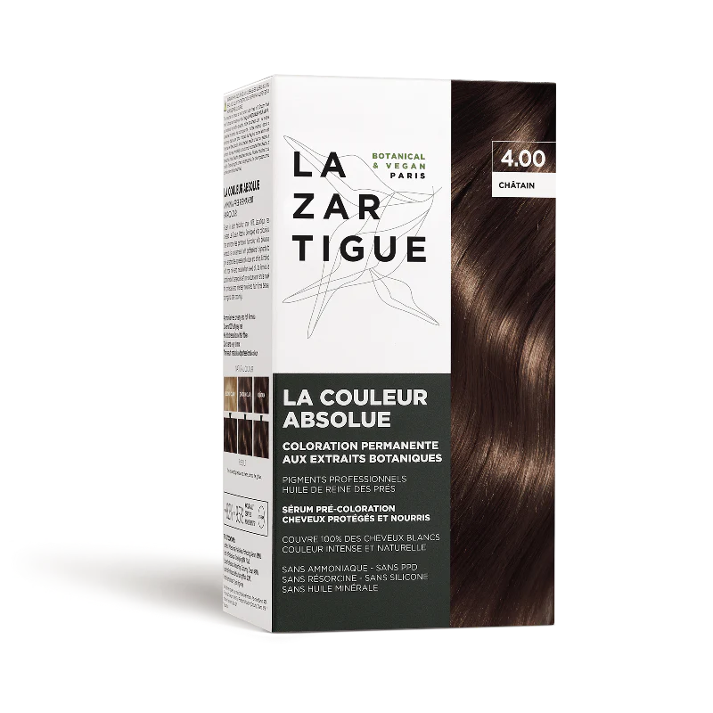 Lazartigue Couleur Absolue Coloração Permanente 4.00 Castanho
