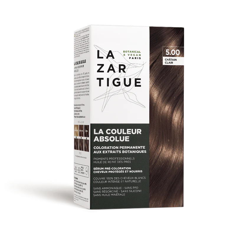 Lazartigue Couleur Absolue Coloração Permanente 5.00 Castanho Claro