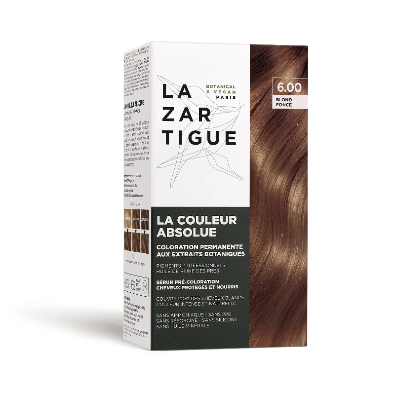 Lazartigue Couleur Absolue Coloração Permanente 6.00 Louro Escuro