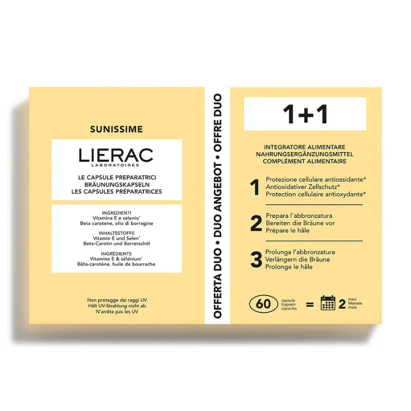 Lierac Sunissime Pack Duo 30 Cápsulas