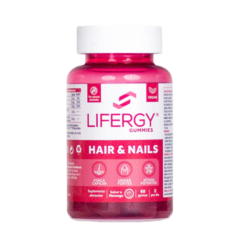 Lifergy Hair & Nails 60 Gomas