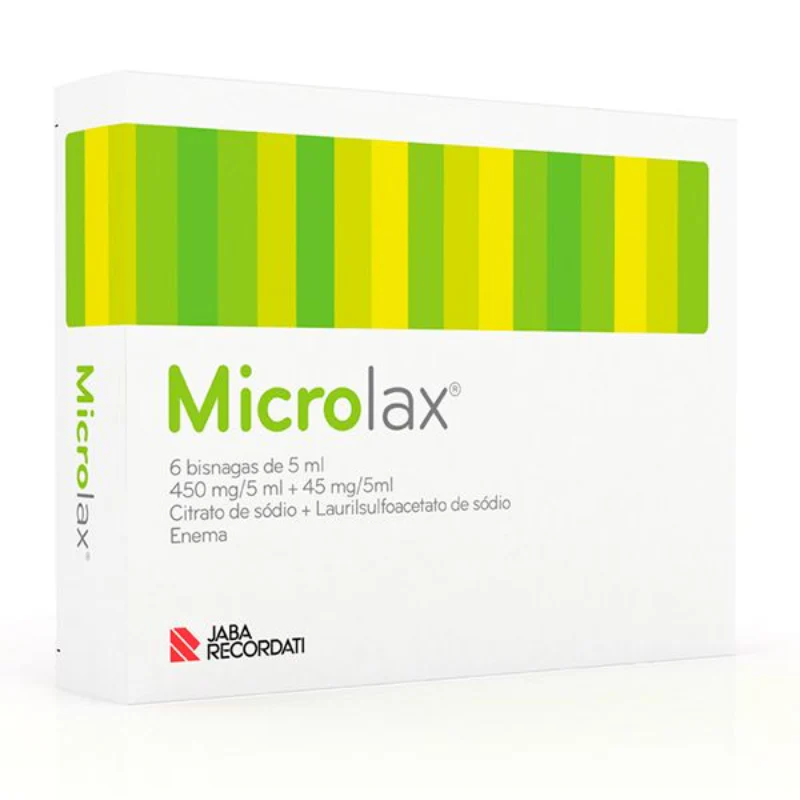 Microlax 450/45mg/5ml 6 Solução em Tubo