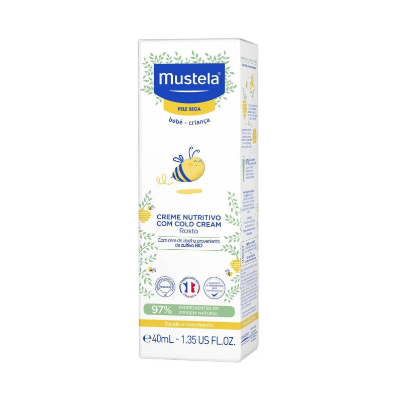 Mustela Bebé Creme de Rosto Cold Cream 40ml - Image 2