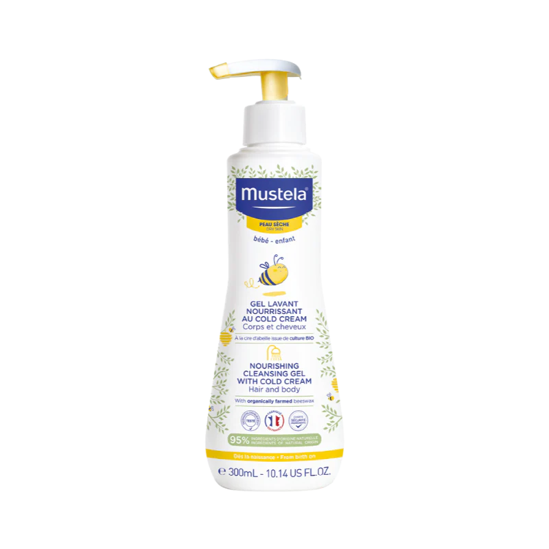 Mustela Bebé Gel Lavante com Cold Cream 300ml