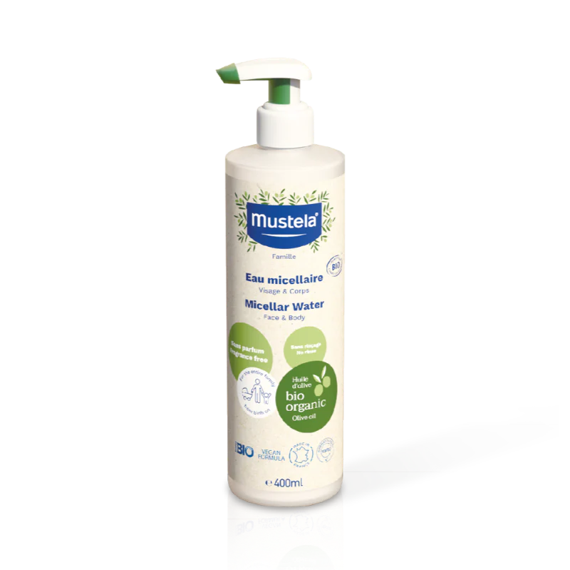 Mustela Bio Água Micelar sem Perfume 400ml