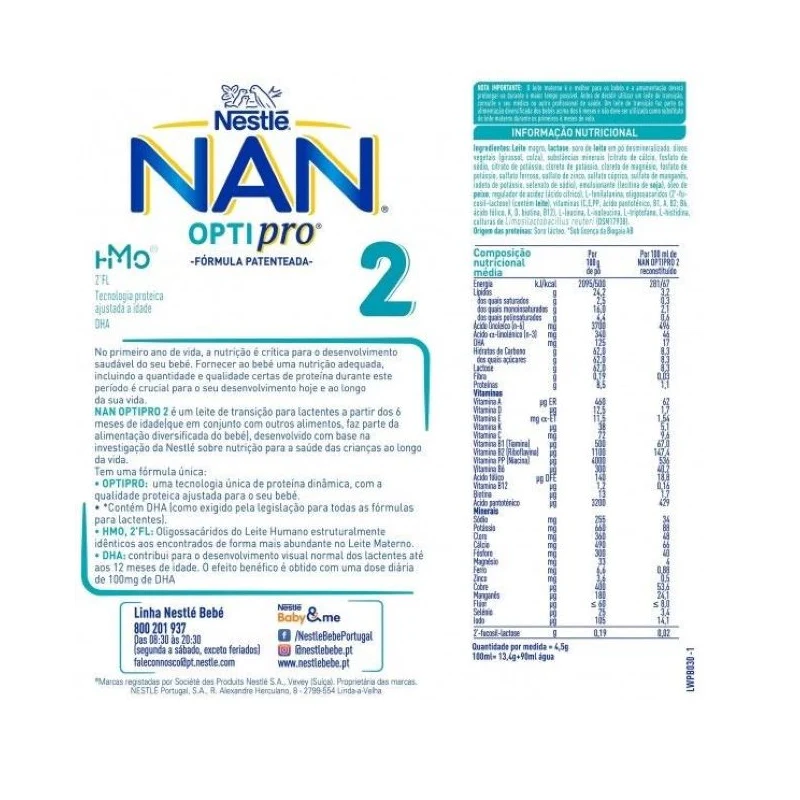 NAN Optipro 2 800g - Image 2