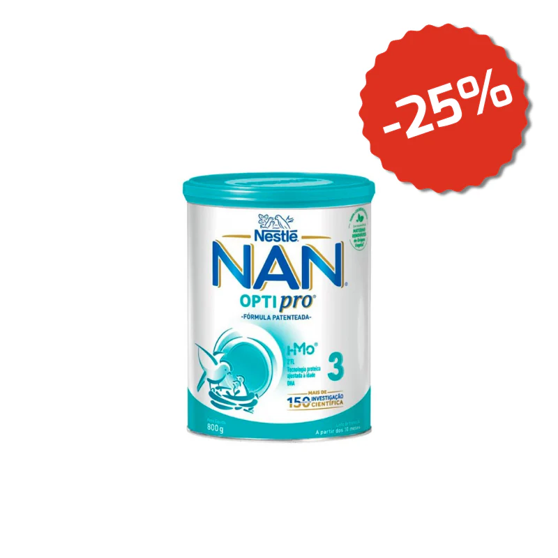 NAN Optipro 3 800g - Preço Especial