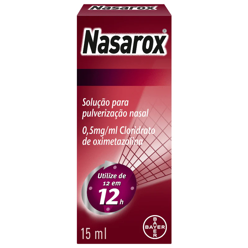 Nasarox Solução Pulverização Nasal 15ml
