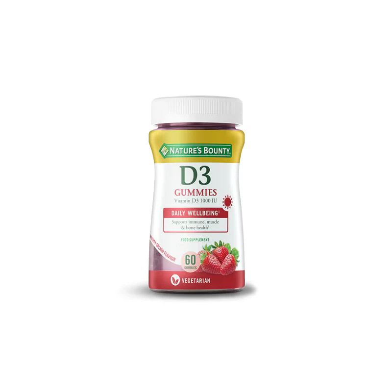 Nature's Bounty Vitamina D3 60 Gomas