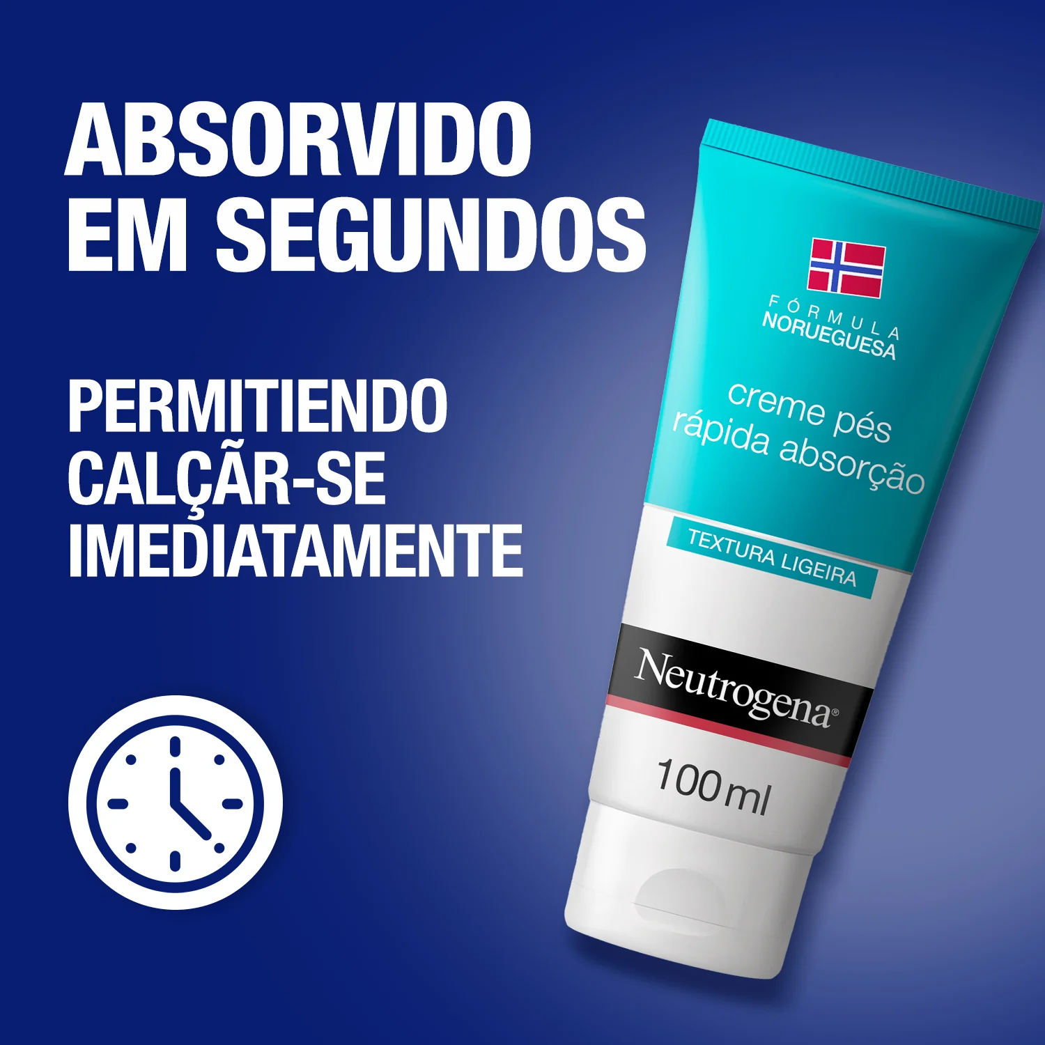 Neutrogena Fórmula Norueguesa Creme Pés Rápida Absorção 2X100ml - Image 6