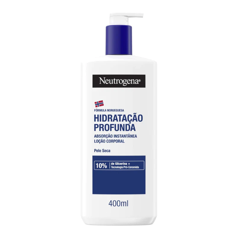 Neutrogena Hidratação Profunda Loção Corporal Pele Seca 400ml