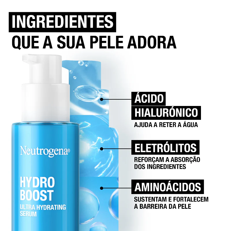 Neutrogena Hydro Boost Sérum Ultra Hidratante 30ml - Image 5
