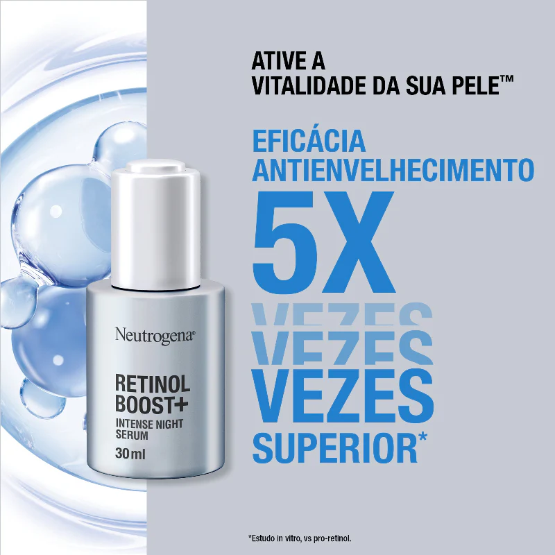 Neutrogena Retinol Boost+ Sérum Intenso de Noite 30ml - Image 2
