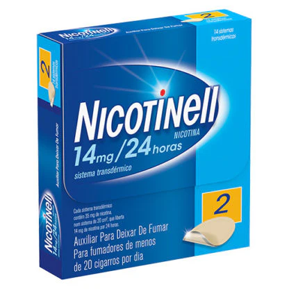 Nicotinell 14mg/24h 14 Sistemas Transdérmicos