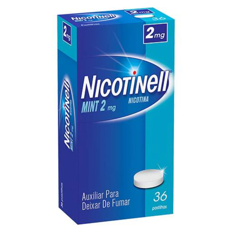 Nicotinell Menta 2 mg 36 pastilhas