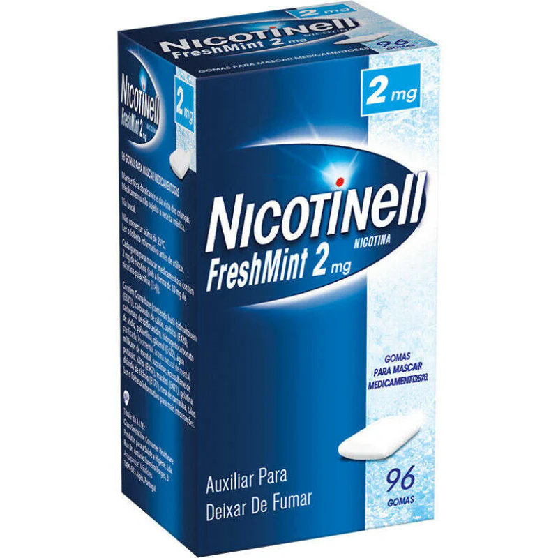 Nicotinell Goma Freshmint 2mg 96 gomas