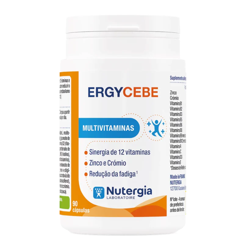 Nutergia ErgyCebe Multivitaminas 90 Cápsulas