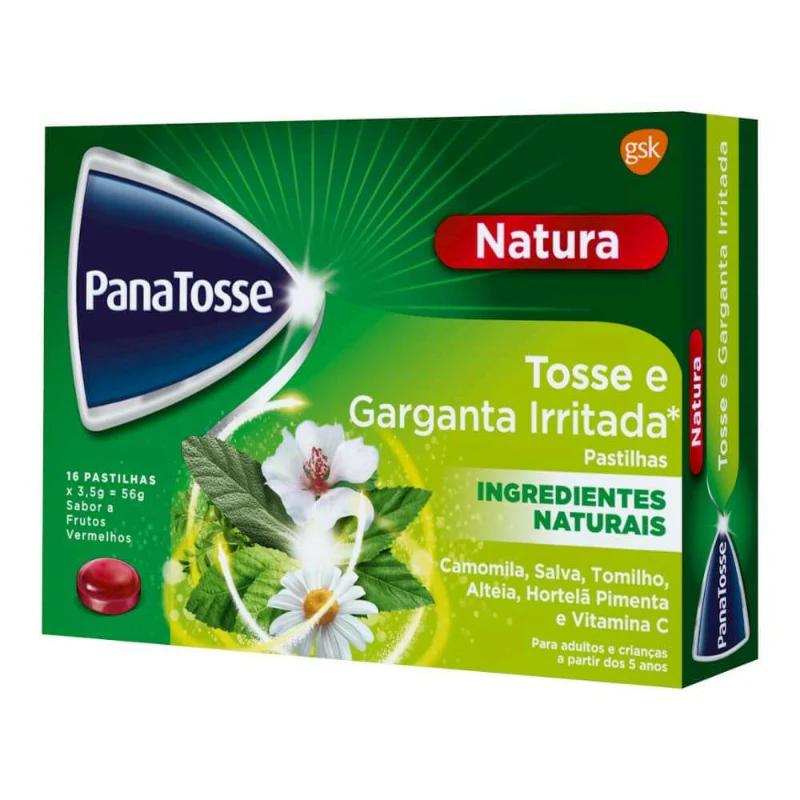 PanaTosse Natura 16 Pastilhas