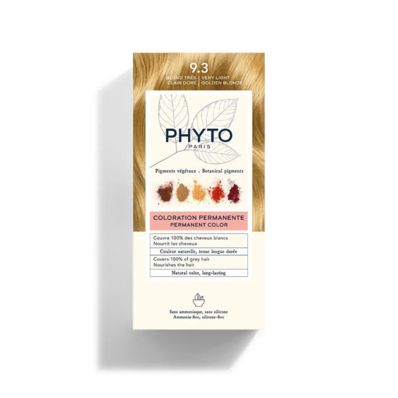 Phyto Phytocolor Coloração Permanente 9.3 Louro Muito Claro Dourado