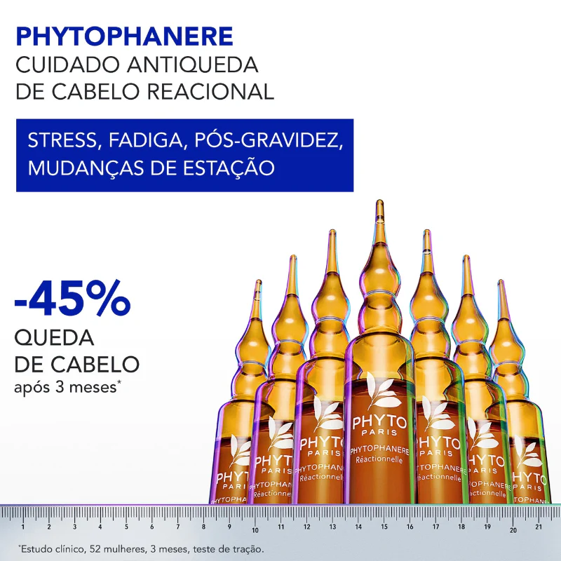 Phyto Phytophanere COFFRET 12 Ampolas + OFERTA Champô Volume 100ml - Image 6
