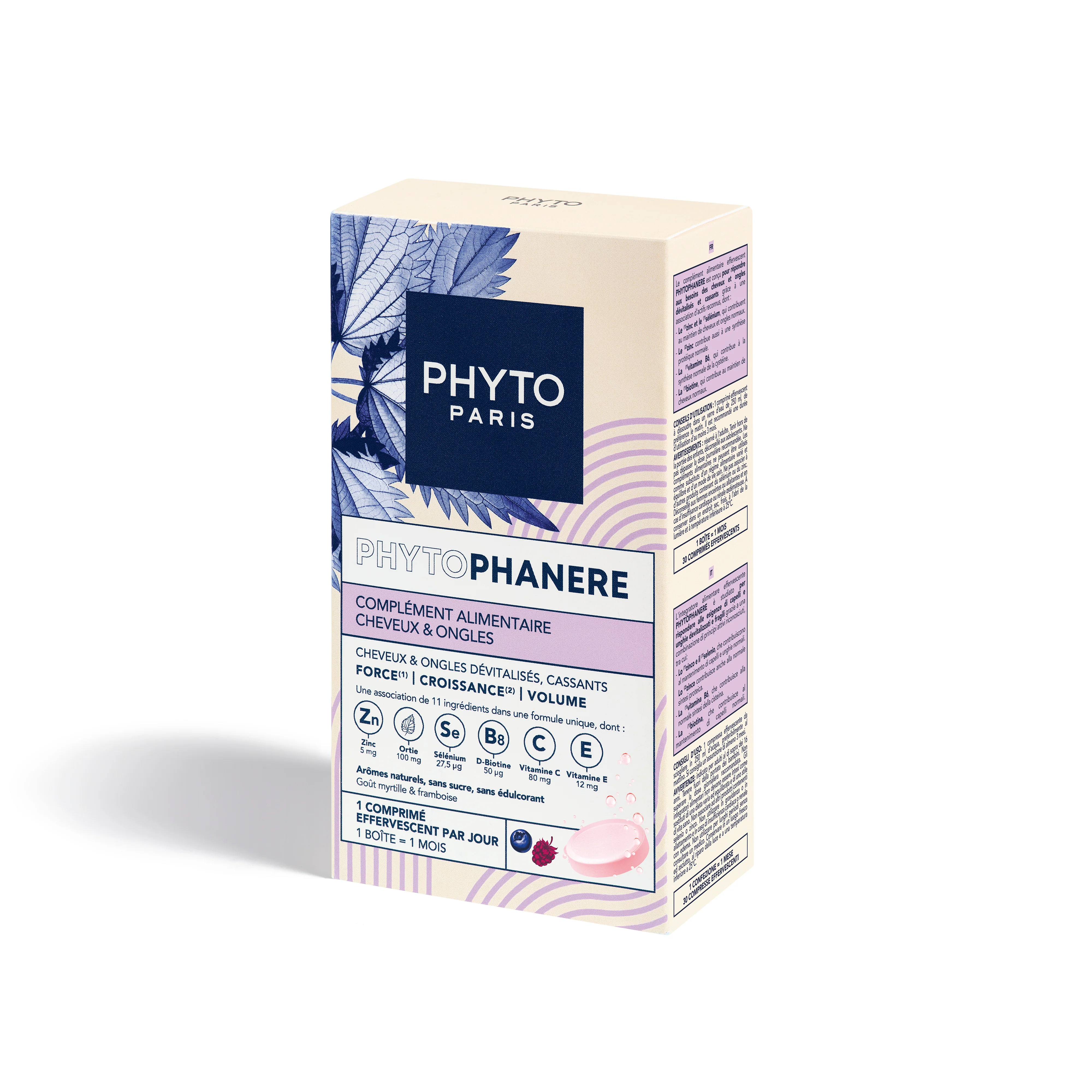 Phyto Phytophanere Suplemento Alimentar Efervescente 2x15