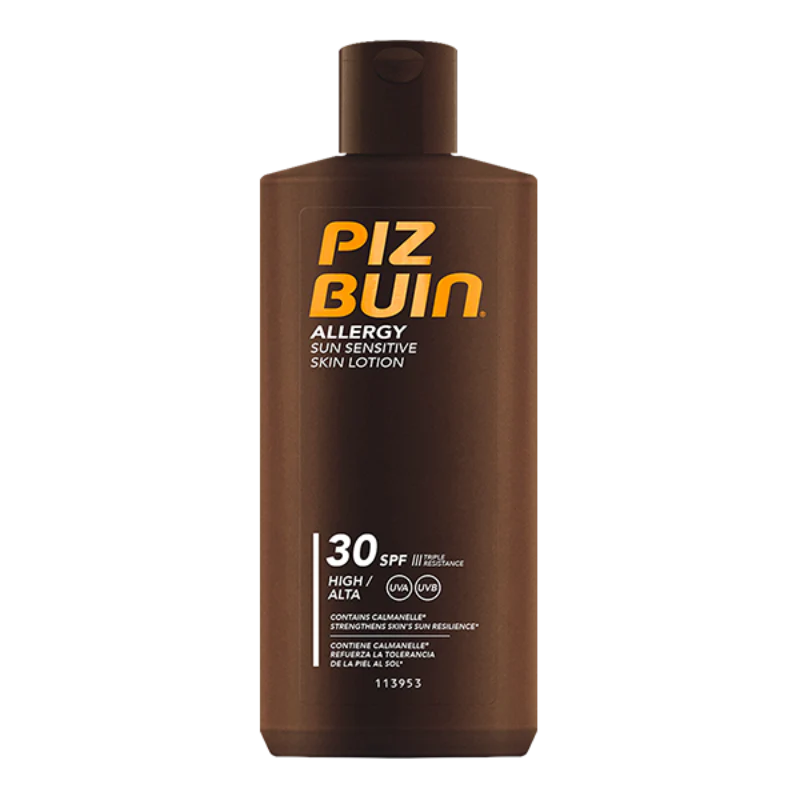 Piz Buin Allergy SPF30 Loção Solar Pele Sensível 200ml
