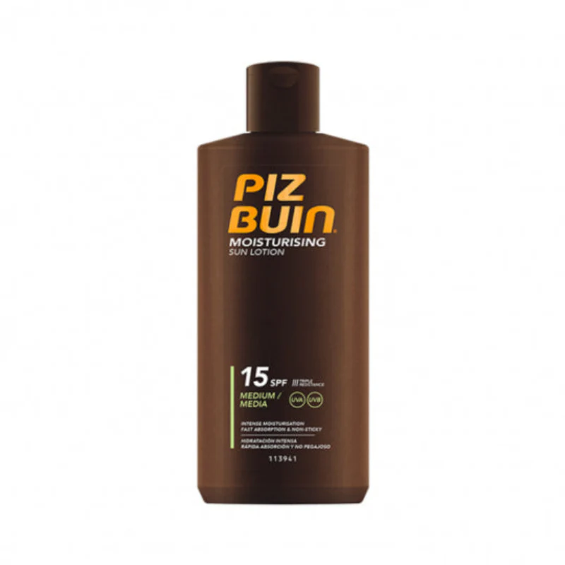Piz Buin Moisturising SPF15 Loção Solar Hidratante 200ml
