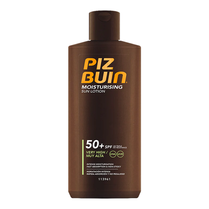 Piz Buin Moisturising SPF50+ Loção Solar Hidratante 200ml