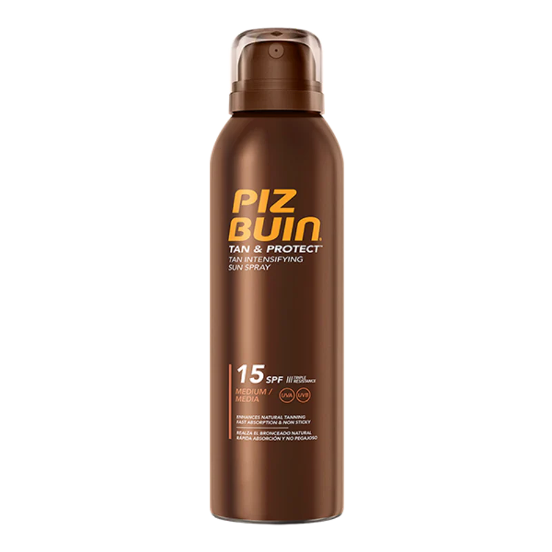 Piz Buin Tan & Protect SPF15 Spray Solar Intensificador de Bronzeado 150ml