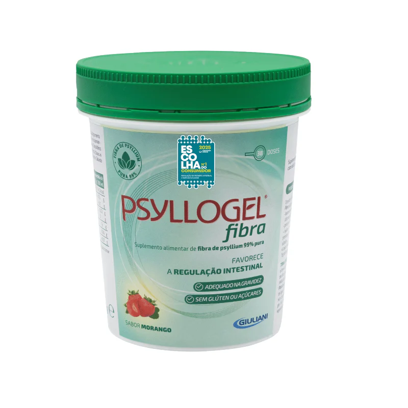 Psyllogel Fibra Morango Frasco 170g