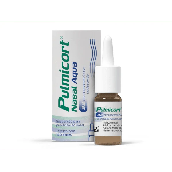 Pulmicort Nasal Aqua 32 Mcg/Dose Solução Pulverização 120 doses