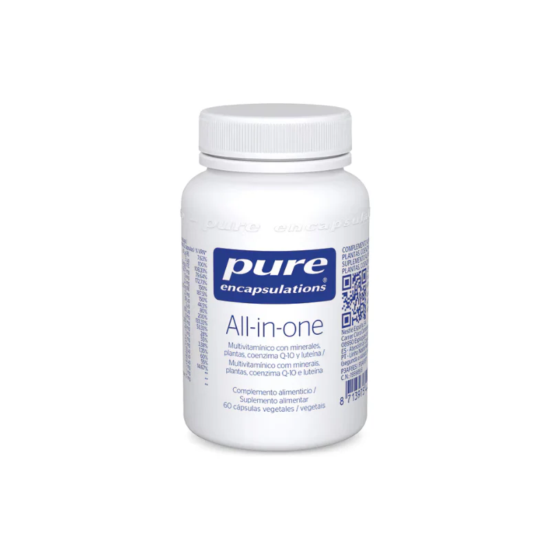 Pure Encapsulations All in One Multivitamínico 60 Cápsulas