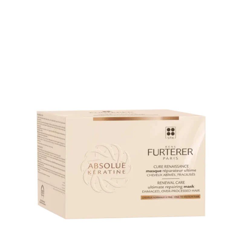 René Furterer Absolue Kératine Máscara Reparação Extrema - Cabelos Normais a Finos 200ml - Image 2