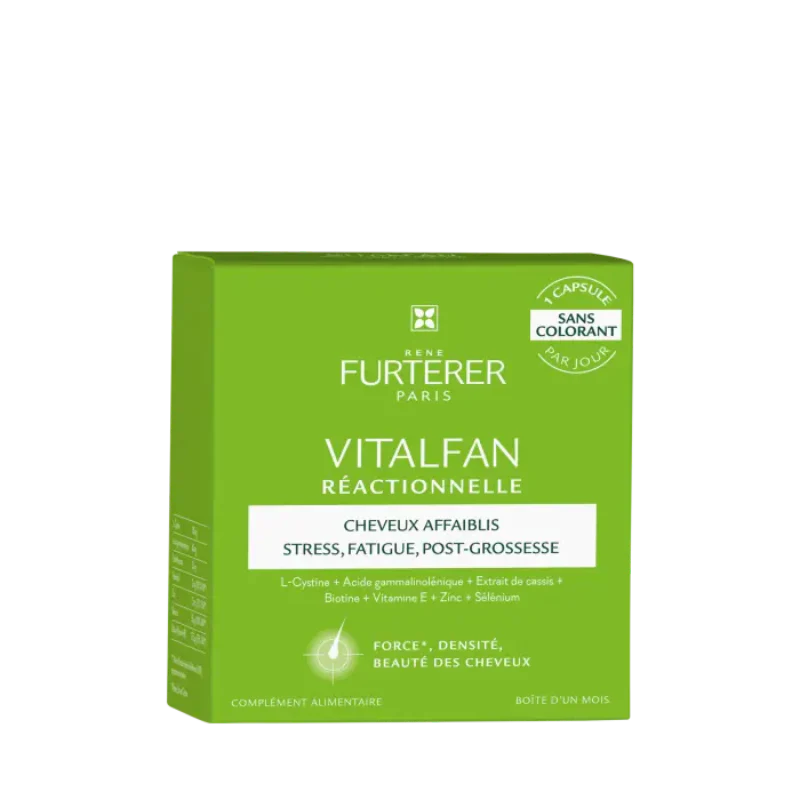 René Furterer Vitalfan Antiqueda Reacional 30 Cápsulas