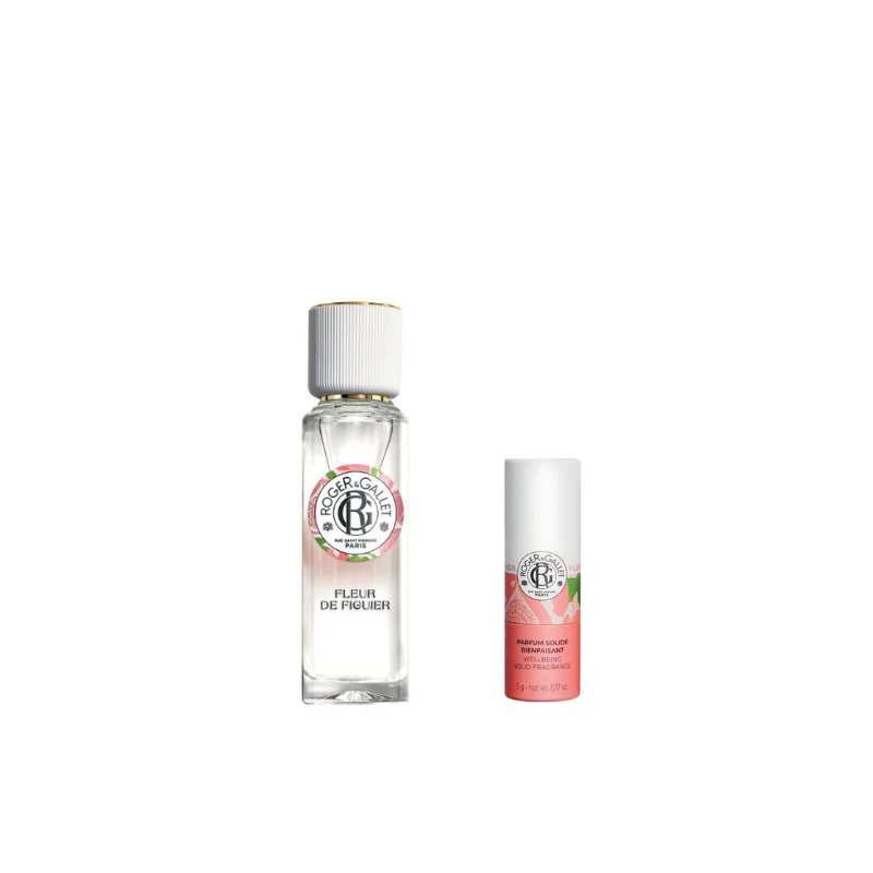 Roger & Gallet Coffret Água Perfumada Fleur de Figuier 30ml + Perfume Sólido 5g - Image 2