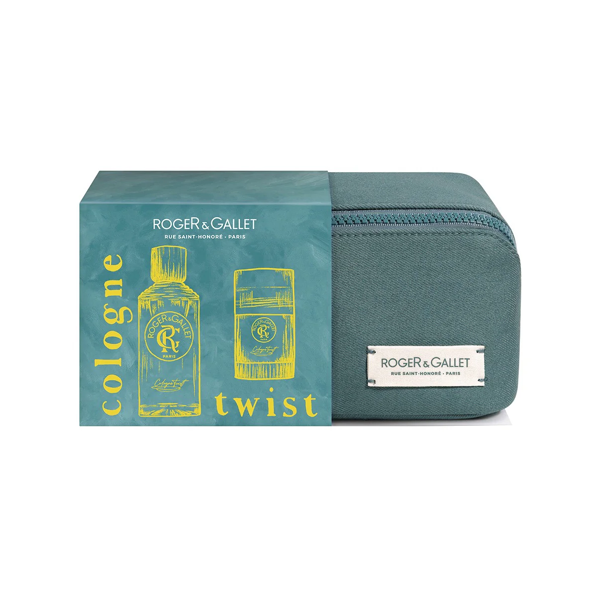 Roger & Gallet Coffret Cologne Twist Desodorizante + Água de Colónia 100 ml