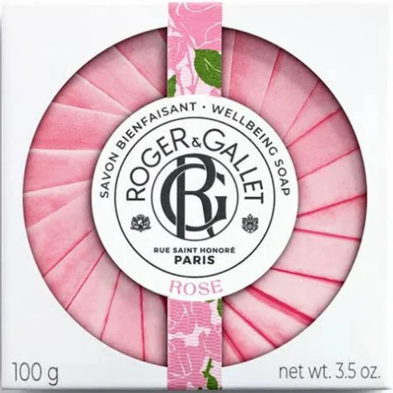 Roger & Gallet Rose Sabonete Redondo 100g