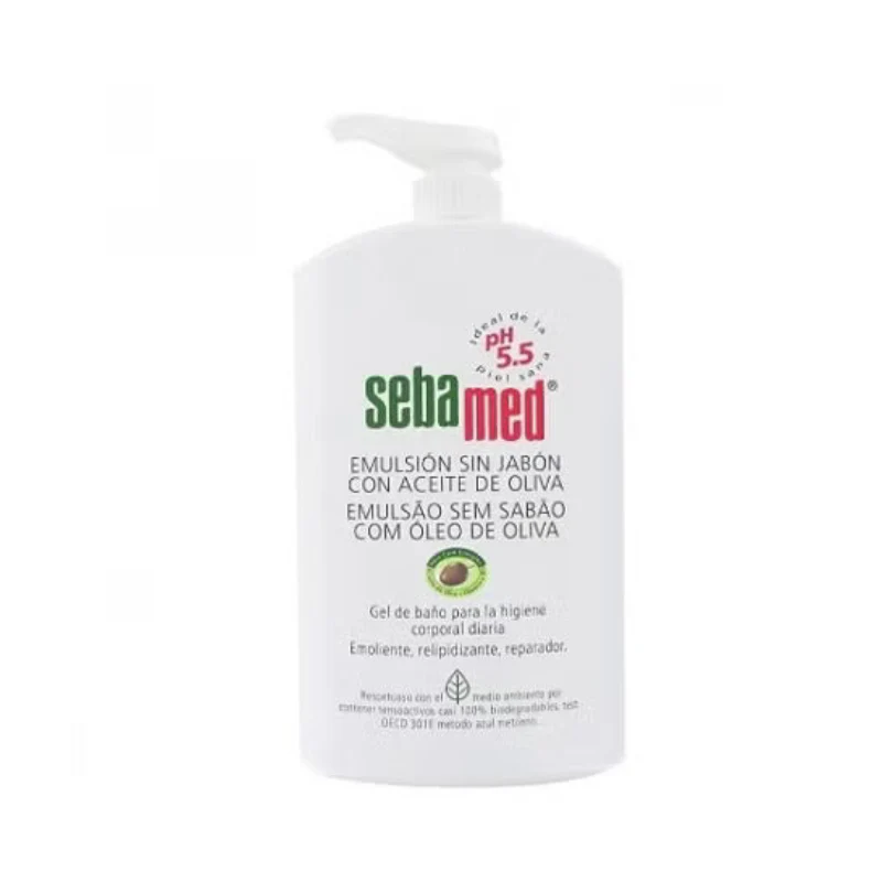 Sebamed Emulsão sem Sabão com Óleo de Oliva 1000ml