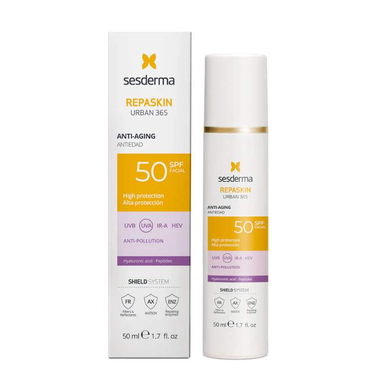 Sesderma Repaskin Urban 365 Protetor Solar Anti-Idade SPF50 50ml