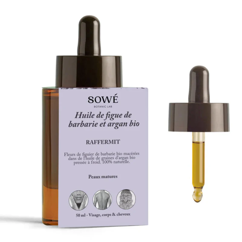 SOWÉ Óleo de Figo-da-Índia e Argão Orgânico 50ml - Image 3