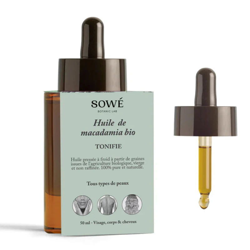 SOWÉ Óleo de Macadâmia Orgânico 50ml - Image 3