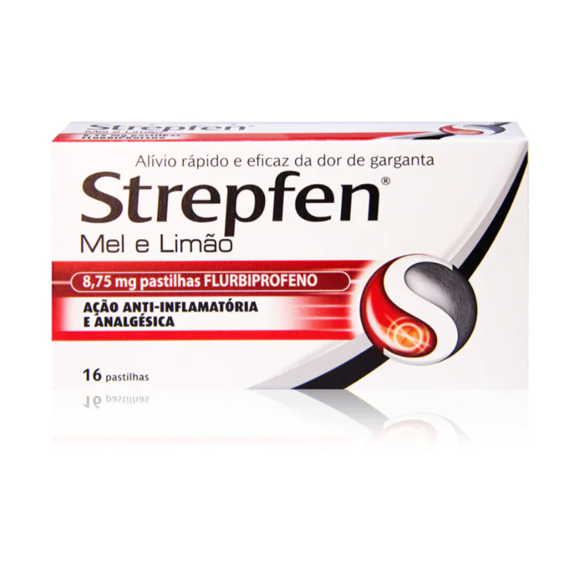 Strepfen Mel e Limão 8,75mg 16 Pastilhas