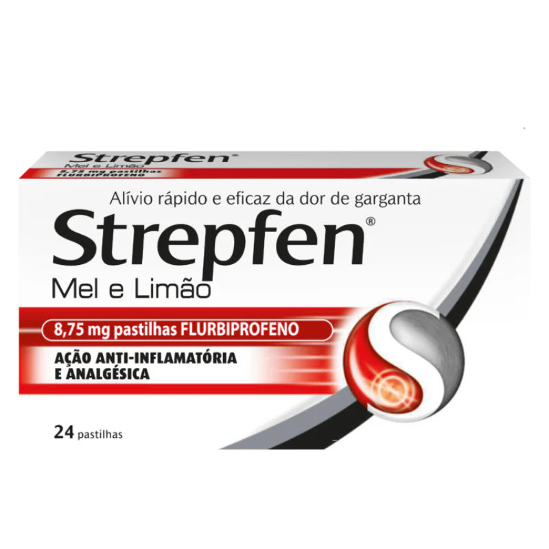 Strepfen Mel e Limão 8,75mg - 24 Pastilhas