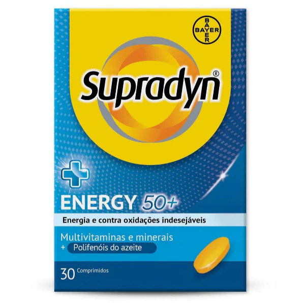 Supradyn Energy 50+ 30 Comprimidos