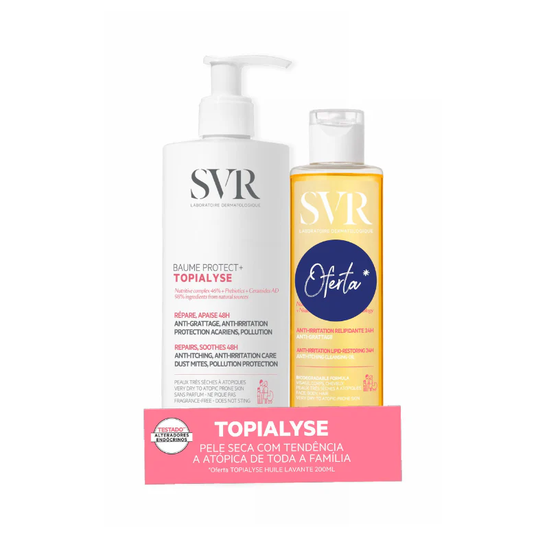 SVR Pack Topialyse Baume 400ml + OFERTA Óleo Lavante 200ml