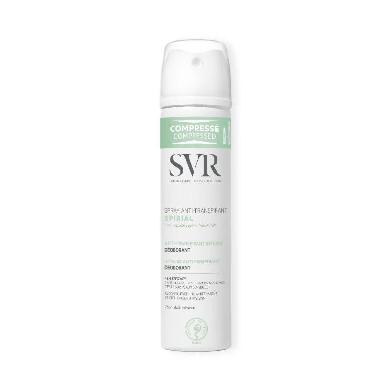 SVR Spirial Spray Desodorizante Antitranspirante 48h 75ml