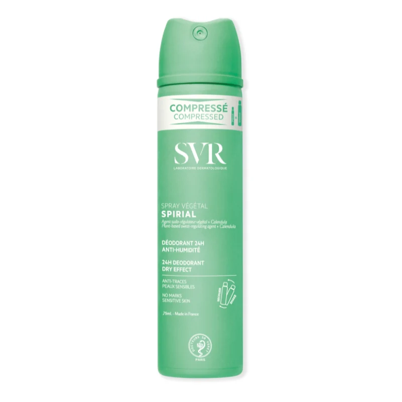 SVR Spirial Spray Vegetal Desodorizante Antitranspirante 48h 75ml