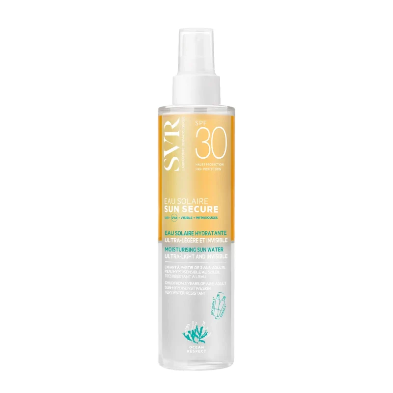 SVR Sun Secure Eau Solaire SPF30+ Água Solar 200ml