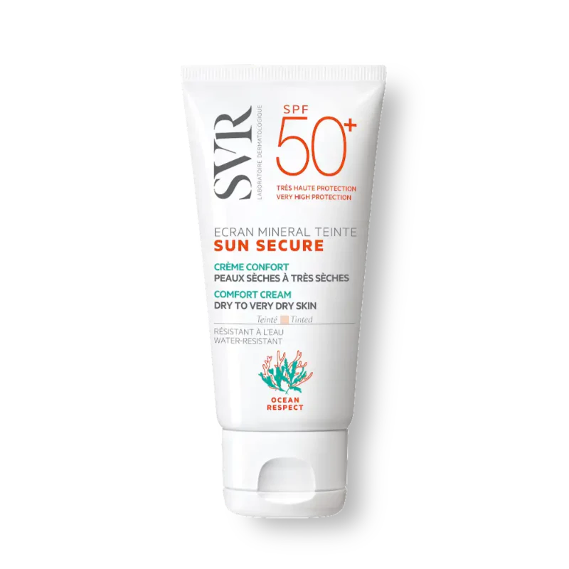 SVR Sun Secure Ecra Mineral Teint Pele Seca FPS50+ 50ml