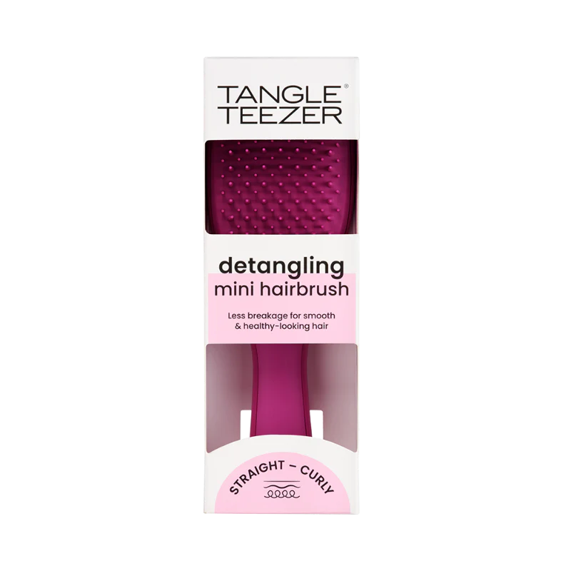 Tangle Teezer Detangler Mini Escova de Cabelo Framboesa